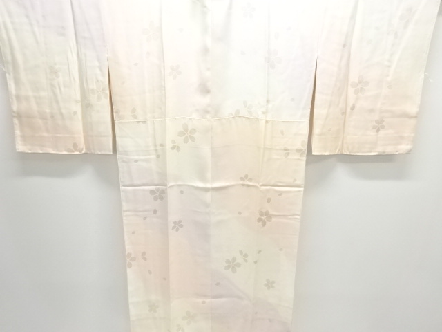 JAPANESE KIMONO / UNUSED JUBAN / WOVEN FLOWER